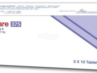 Paincare 375 20 mg + 375 mg Tablet