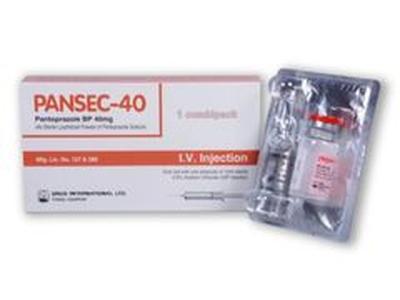 Pansec 40mg/vial Injection