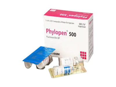 Phylopen 500 mg/vial IM/IV Injection