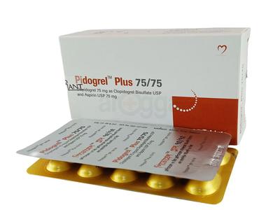 Pidogrel Plus 75 mg + 75 mg Tablet