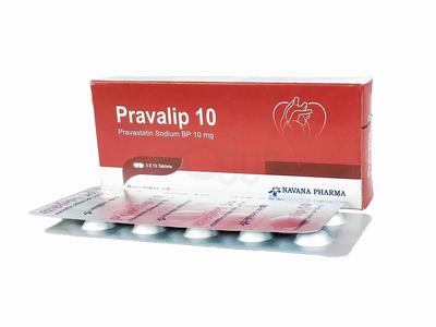 Pravalip 10 10 mg Tablet