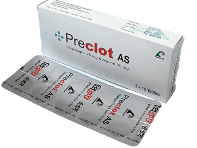 Preclot AS 75 mg+75 mg Tablet