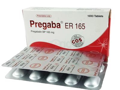 Pregaba ER 165 165 mg Cr Tablet