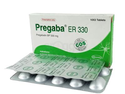 Pregaba ER 330 330 mg Cr Tablet