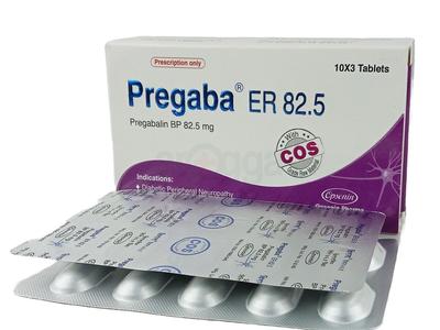 Pregaba ER 82.5 82.5 mg Cr Tablet