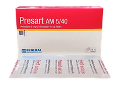 Presart AM 5/40 5mg+40mg Tablet