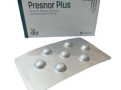 Presnor Plus 12.5 mg + 20 mg Tablet