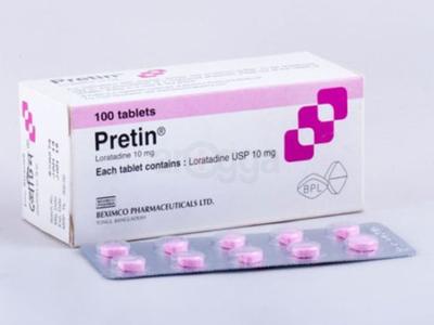 Pretin 10 mg Tablet