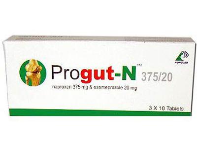 Progut-N 375 mg+20 mg Tablet