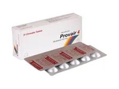 Provair 4 mg Chewable Tablet