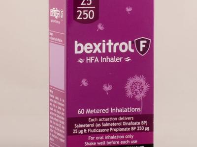 Bexitrol F 25 mcg+250 mcg Inhaler