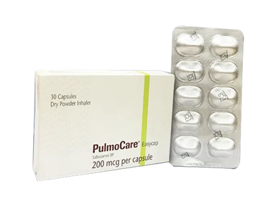 PulmoCare (with device) 200 mcg Inhalation Capsule
