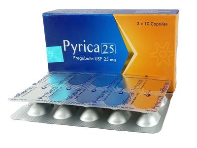 Pyrica 25 25 mg Capsule