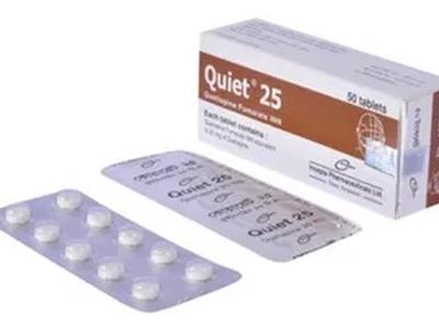 Quiet 25 mg Tablet