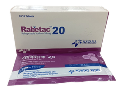Rabetac 20 20mg Tablet