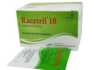 Racetril 10 10 mg Granules For Suspension