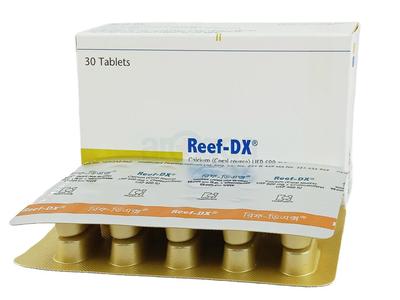 Reef-DX 600mg+400IU Tablet