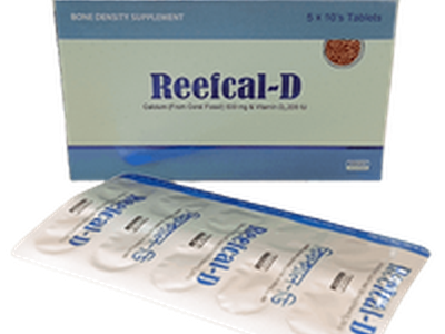 Reefcal-D 500mg+200IU Tablet