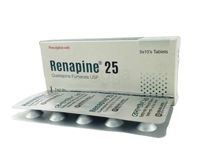 Renapine 25 25 mg Tablet