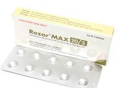 Rezor Max 5/20 5mg+20mg Tablet