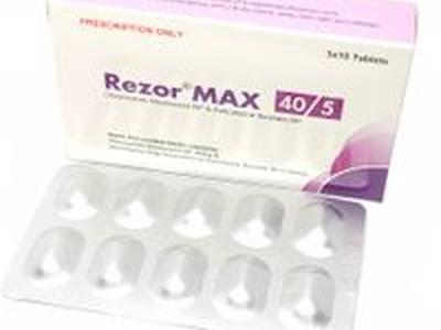 Rezor Max 5/40 5mg+40mg Tablet