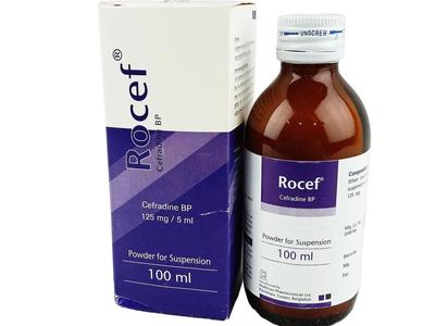 Rocef 125 mg/5 ml Powder for Suspension