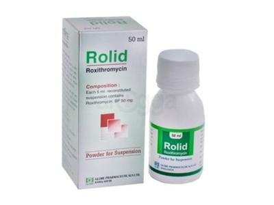 Rolid 50 mg/5 ml Powder for Suspension