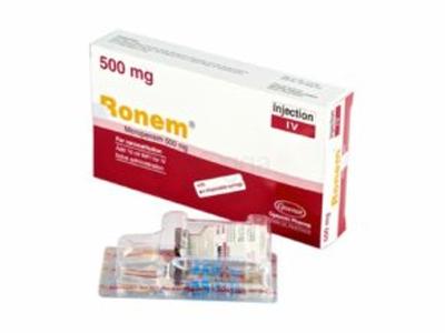 Ronem 500 mg/vial IV Injection