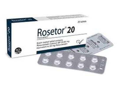 Rosetor 20 20mg Tablet