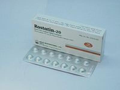 Rostatin 20 20mg Tablet
