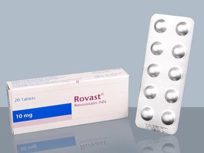 Rovast 10 10mg Tablet