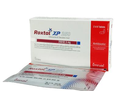 Roxtal XP 250 250 mg + 62.5 mg Tablet