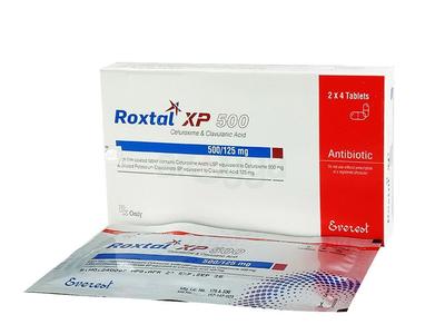 Roxtal XP 500 500 mg + 125 mg Tablet