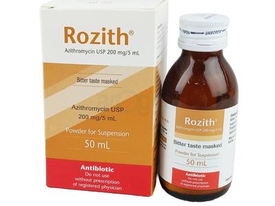 Rozith 200 mg/5 ml Powder for Suspension