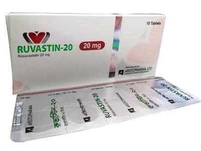 Ruvastin 20 20mg Tablet