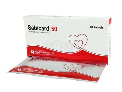 Sabicard 50 24 mg + 26 mg Tablet
