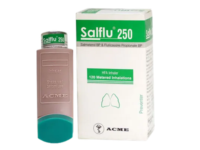 Salflu (25 mcg+250 mcg)/puff Inhaler