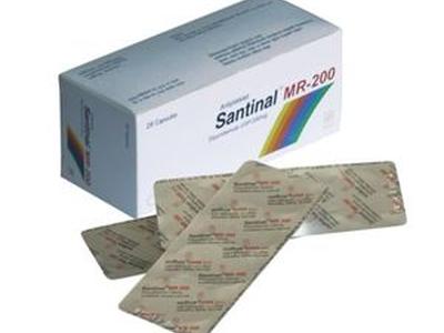 Santinal MR 200 200 mg M R Capsule