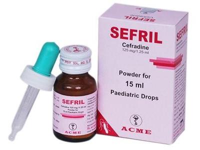 Sefril 125 mg/1.25 ml Pediatric Drop
