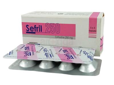 Sefril 250 mg Capsule