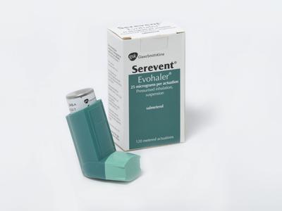 Seravent 25 mcg/puff Inhaler