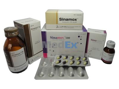 Sinamox DS 250mg/5ml Powder for Suspension