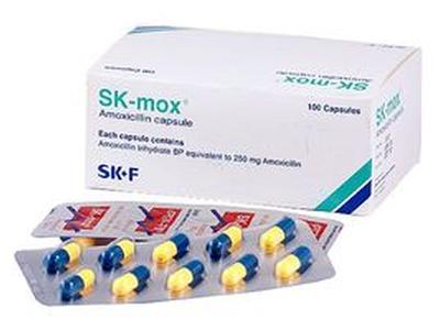 Sk Mox 250mg Capsule
