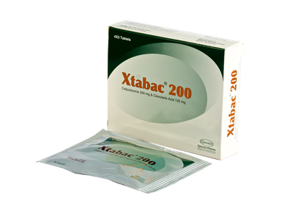 Xtabac 200 mg+125 mg Tablet
