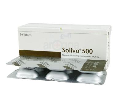 Solivo 500 20 mg + 500 mg Tablet