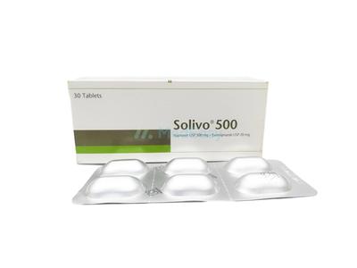 Solivo 500 mg+20 mg Tablet