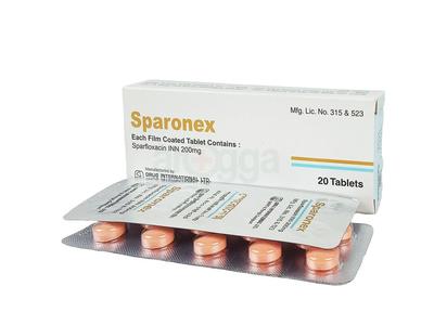 Sparonex 200 mg Tablet