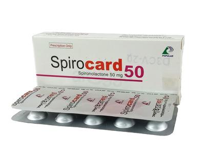 Spirocard 50 50 mg Tablet