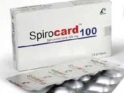 Spirocard 100 mg Tablet
