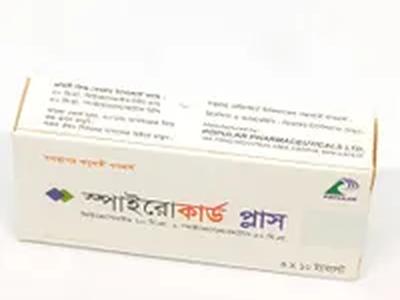 Spirocard Plus 20 mg+50 mg Tablet